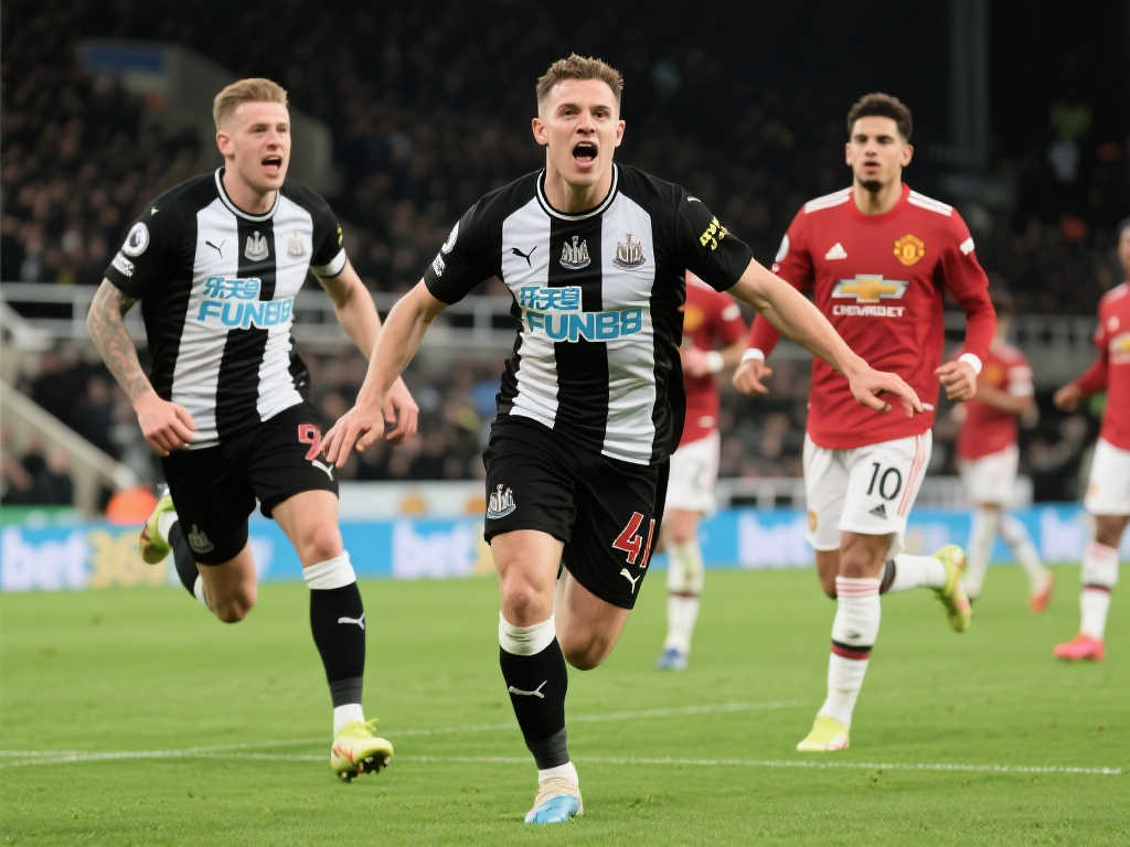 【英超】巴恩斯双响助纽卡4-1狂胜曼联,托纳利建功! 【英超】巴恩斯双响助纽卡4-1狂胜曼联,托纳利建功!